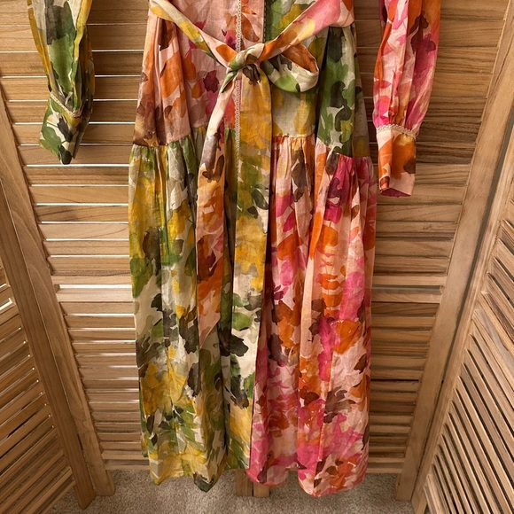 NEW NWT Evi Grintela Isla Belted Maxi Dress Size S - Picture 8 of 11